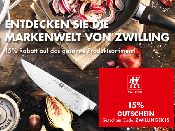 15% Gutschein bei ZWILLING