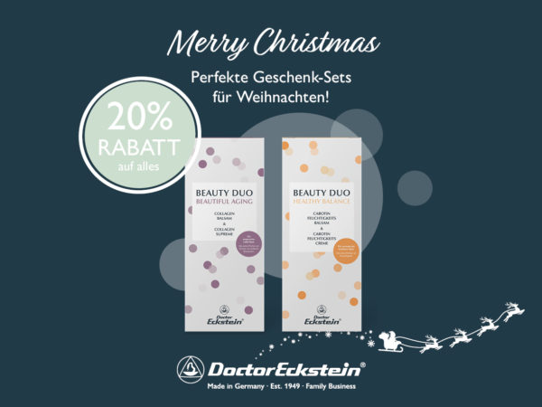 Coupon -20 % auf alles! Doctor Eckstein® – MERRY CHRISTMAS