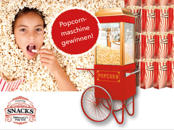 Gewinnspiel Popcornmaschine Coupon