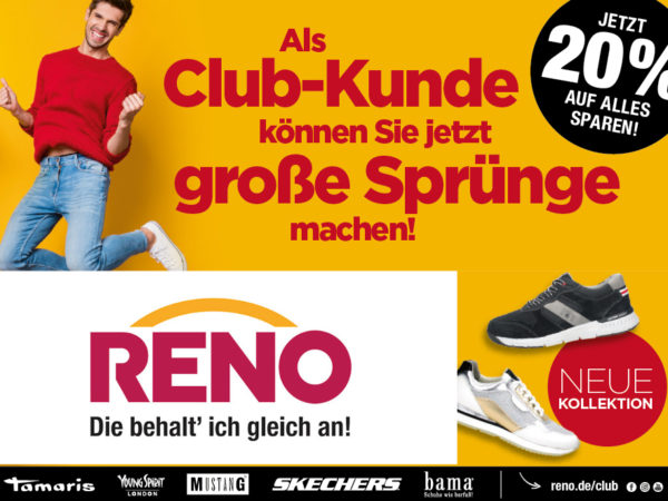 Club-Kunden Reno Coupon