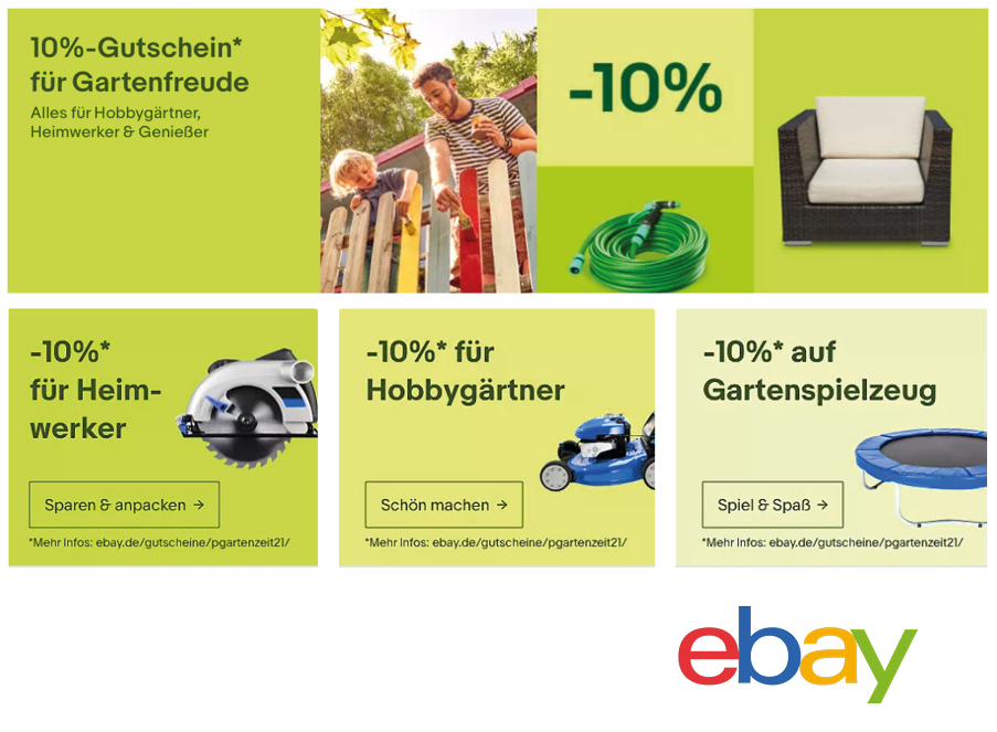 41+ schön Fotos Ebay Gutschein Garten / 200 Ahrens Sieberz