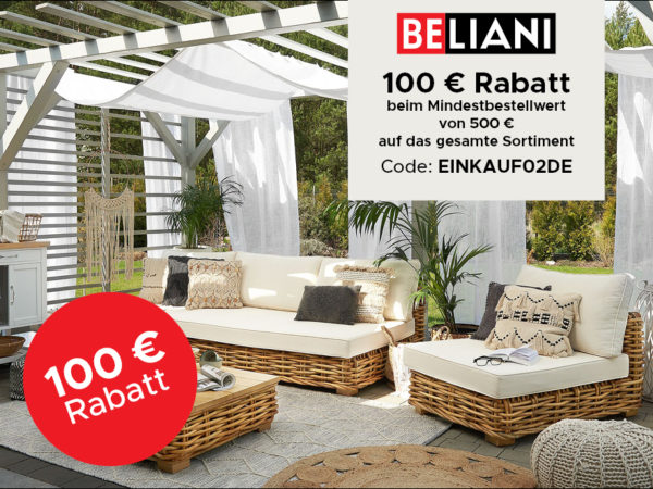 100 Euro auf gesamtes Sortiment Coupon