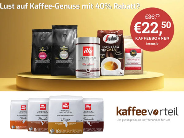 kaffeecorteil Rabatt code