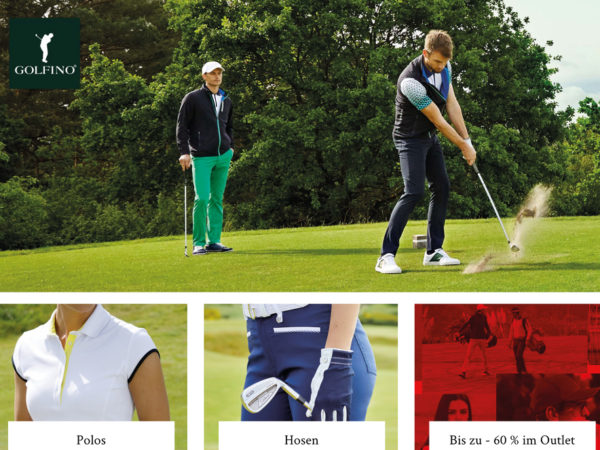 Golfino Rabatt Coupon Golfen