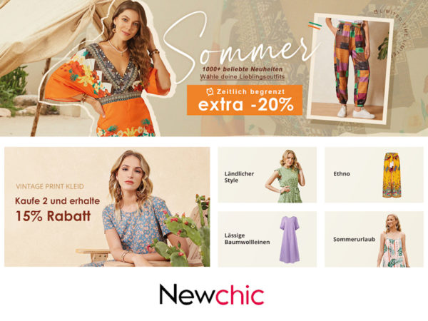 New Chic Rabatt Coupon