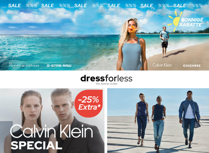 5 extra Rabatt bei dressforless COUPON AKTUELL