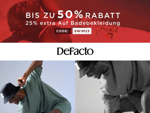 de facto Rabatt Coupon