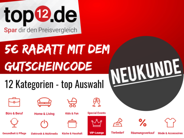 top12 Rabatt Coupon