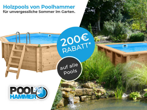 200 Euro Rabatt Pool Hammer