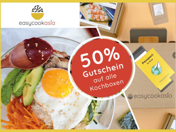 easycookasia 50 % Rabatt Coupon