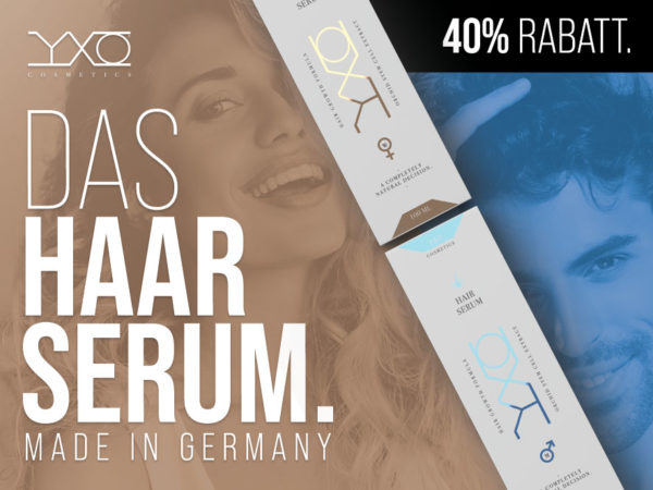 Haarserum oxo cosmetics Rabatt Coupon